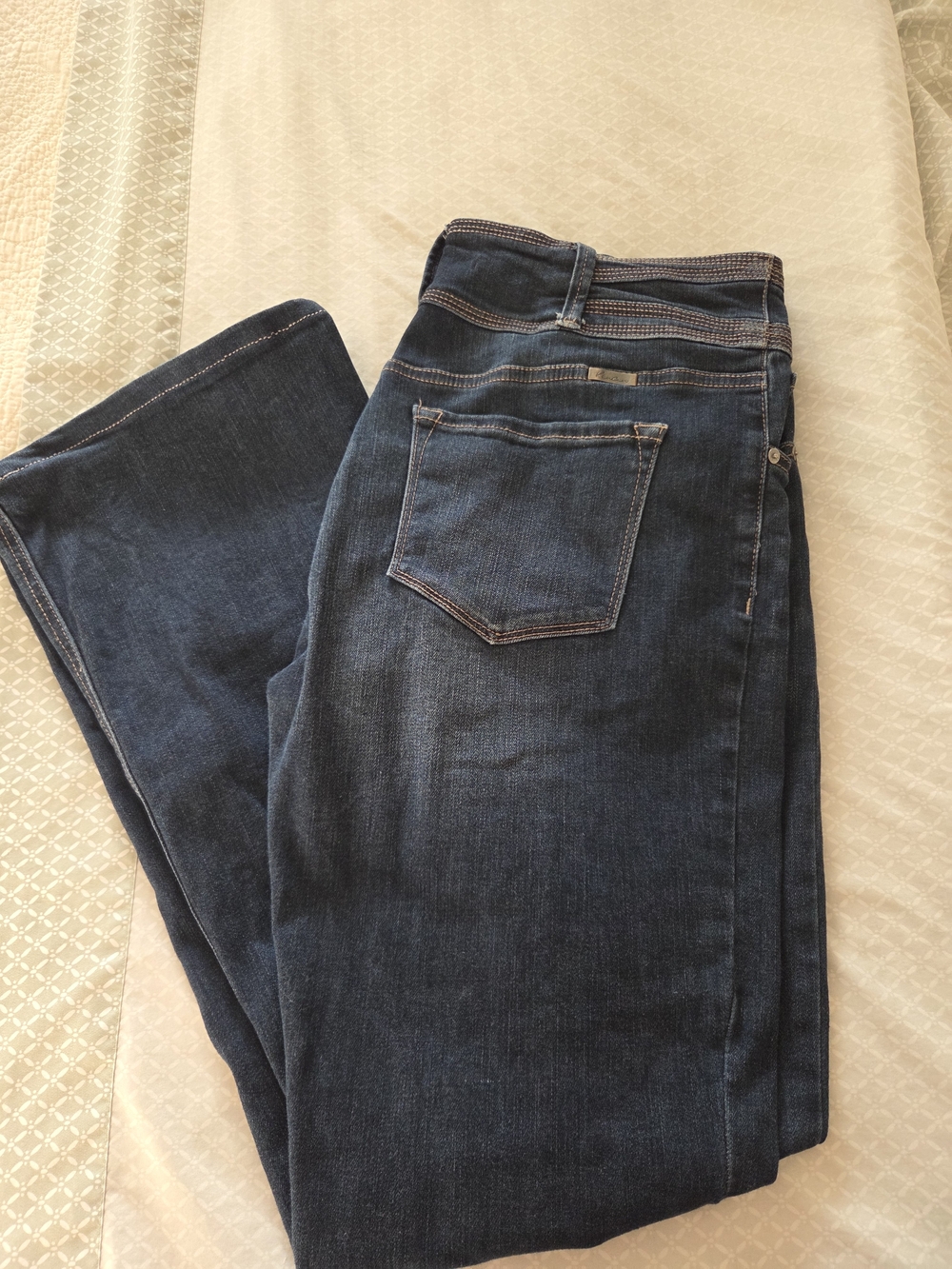 KanCan Dark Blue Straight Leg Jeans